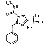 CAS#: 263385-00-8, 1-Benzyl-3-(2-Methyl-2-Propanyl)-1H-Pyrazole-5-Carbohydrazide