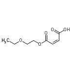 CAS#: 26350-96-9, (2Z)-4-(2-Ethoxyethoxy)-4-Oxo-2-Butenoic Acid