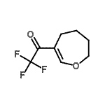 CAS#: 263840-03-5, 2,2,2-Trifluoro-1-(4,5,6,7-Tetrahydro-3-Oxepinyl)Ethanone
