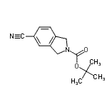 CAS#: 263888-56-8, 2-Methyl-2-Propanyl 5-Cyano-1,3-Dihydro-2H-Isoindole-2-Carboxylate