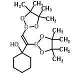 CAS#: 264144-69-6, 1-[(E)-1,2-Bis(4,4,5,5-Tetramethyl-1,3,2-Dioxaborolan-2-Yl)Vinyl]Cyclohexanol
