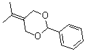 CAS 登录号：26419-14-7， 5-(1-甲基乙亚基)-2-苯基-1,3-二恶烷