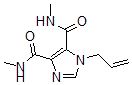 CAS 登录号:2642-69-5, N,N'-二甲基-1-丙-2-烯基咪唑-4,5-二甲酰胺