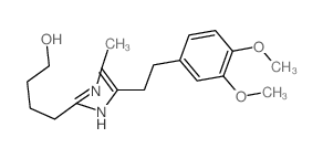 CAS#: 26482-10-0, 4-[2-(3,4-Dimethoxyphenyl)Ethyl]-5-Methyl-1H-Imidazole-2-(2-Butanol)