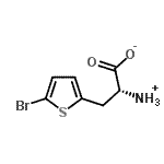 CAS 登录号：264903-54-0， (2R)-2-铵基-3-(5-溴-2-噻吩基)丙酸酯
