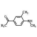 CAS#: 265107-37-7, 1-[3-Methyl-4-(Methylamino)Phenyl]Ethanone