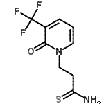 CAS#: 265314-18-9, 3-[2-Oxo-3-(Trifluoromethyl)-1(2H)-Pyridinyl]Propanethioamide