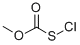 CAS 登录号：26555-40-8， S-氯 O-甲基硫代碳酸酯