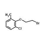 CAS 登录号：26646-29-7， 2-(2-溴乙氧基)-1-氯-3-甲基苯
