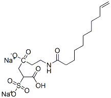 CAS#: 26650-05-5, 2-Sulfo-Butanedioic Acid 4-[2-[(1-Oxo-10-Undecen-1-Yl)Amino]Ethyl] Ester Sodium Salt (1:2)