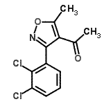CAS 登录号：266679-19-0， 1-[3-(2,3-二氯苯基)-5-甲基-1,2-恶唑-4-基]乙酮