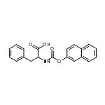 CAS#: 26694-87-1, N-[(2-Naphthyloxy)Carbonyl]Phenylalanine