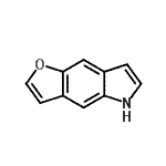 CAS#: 267-47-0, 5H-Furo[2,3-f]Indole