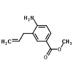 CAS#: 267002-59-5, Methyl 3-Allyl-4-Aminobenzoate