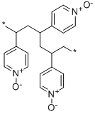 CAS 登录号：26715-00-4， 聚(4-乙烯基吡啶 N-氧化物)