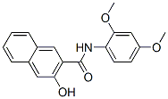 CAS 登录号：2672-77-7， N-(2,4-二甲氧基苯基)-3-羟基萘-2-甲酰胺