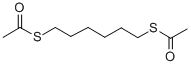 CAS#: 2678-29-7, S-(6-Acetylsulfanylhexyl) Ethanethioate