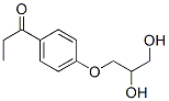 CAS 登录号：2680-51-5， 1-[4-(2,3-二羟基丙氧基)苯基]丙-1-酮