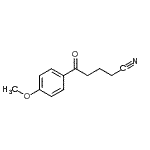 CAS#: 26823-02-9, 5-(4-Methoxyphenyl)-5-Oxopentanenitrile