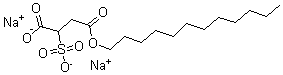 CAS 登录号：26838-05-1， 月桂基磺基琥珀酸酯二钠盐