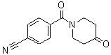 CAS#: 268730-72-9, 4-[(4-Oxo-1-Piperidinyl)Carbonyl]Benzonitrile