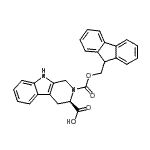 CAS#: 268731-07-3, (3R)-2-[(9H-Fluoren-9-Ylmethoxy)Carbonyl]-2,3,4,9-Tetrahydro-1H-beta-Carboline-3-Carboxylic Acid