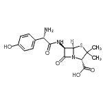 CAS#: 26889-93-0, (2S,5R,6R)-6-{[(2S)-2-Amino-2-(4-Hydroxyphenyl)Acetyl]Amino}-3,3-Dimethyl-7-Oxo-4-Thia-1-Azabicyclo[3.2.0]Heptane-2-Carboxylic Acid