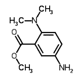 CAS 登录号：269071-46-7， 甲基5-氨基-2-(二甲基氨基)苯甲酸酯