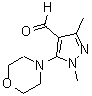 CAS#: 26990-69-2, 1,3-Dimethyl-5-(4-Morpholinyl)-1H-Pyrazole-4-Carboxaldehyde
