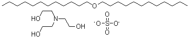CAS 登录号:27028-82-6, 三乙醇胺月桂基醚硫酸盐
