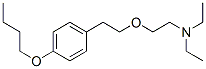 CAS 登录号：27078-31-5， 2-[2-(4-丁氧基苯基)乙氧基]-N,N-二乙基-乙胺