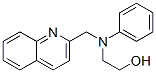 CAS 登录号：27114-29-0， N-(2-羟基乙基)-N-苯基-2-喹啉甲胺