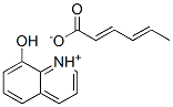 CAS#: 27143-44-8, 8-Hydroxyquinolinium (E,E)-Hexa-2,4-Dienoate