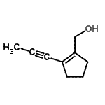 CAS#: 271597-28-5, [2-(1-Propyn-1-Yl)-1-Cyclopenten-1-Yl]Methanol