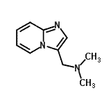 CAS 登录号：2717-95-5， 1-(咪唑并[1,2-a]吡啶-3-基)-N,N-二甲基甲胺