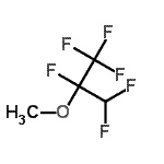 CAS#: 27215-56-1, 1,1,1,2,3,3-Hexafluoro-2-Methoxypropane