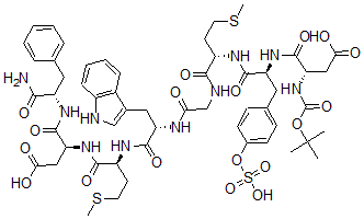 CAS#: 27220-86-6, Tert-Butyloxycarbonylcholecystokinin-8