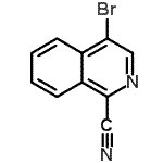 CAS#: 27224-09-5, 4-Bromo-1-Isoquinolinecarbonitrile