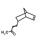 CAS 登录号：27227-73-2， 4-(双环[2.2.1]庚-5-烯-2-基)-3-丁烯-2-酮