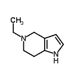 CAS#: 272442-28-1, 5-Ethyl-4,5,6,7-Tetrahydro-1H-Pyrrolo[3,2-c]Pyridine