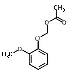 CAS#: 27257-11-0, (2-Methoxyphenoxy)Methyl Acetate