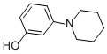 CAS 登录号：27292-50-8， 3-(1-哌啶基)-苯酚