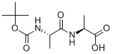 CAS 登录号：27317-69-7， 叔丁氧羰基-丙氨酰-丙氨酸