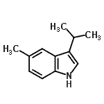 CAS#: 27321-32-0, 3-Isopropyl-5-Methyl-1H-Indole