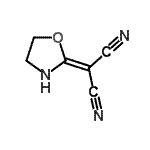 CAS#: 2733-51-9, 1,3-Oxazolidin-2-Ylidenemalononitrile