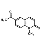 CAS#: 27330-09-2, 6-Acetyl-1-Methyl-2(1H)-Quinolinone