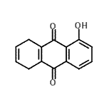 CAS#: 27354-06-9, 5-Hydroxy-1,4-Dihydro-9,10-Anthracenedione