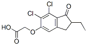 CAS#: 27366-21-8, [(6,7-Dichloro-2-Ethyl-2,3-Dihydro-1-Oxo-1H-Inden-5-Yl)Oxy]Acetic Acid
