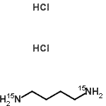 CAS#: 2747-92-4, 1,4-Butane(<Sup>15</Sup>N<Sub>2</Sub>)Diamine Dihydrochloride