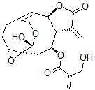 CAS#: 27470-84-4, 2-Hydroxymethylpropenoic Acid [(1aR,4Z,5aR,8aR,9S,10aR,11S)-1a,2,5a,7,8,8a,9,10-Octahydro-11-Hydroxy-8-Methylene-7-Oxo-3H-4,10alpha-(Methanoxymethano)-Oxireno[5,6]Cyclodeca[1,2-b]Furan-9-Yl] Ester